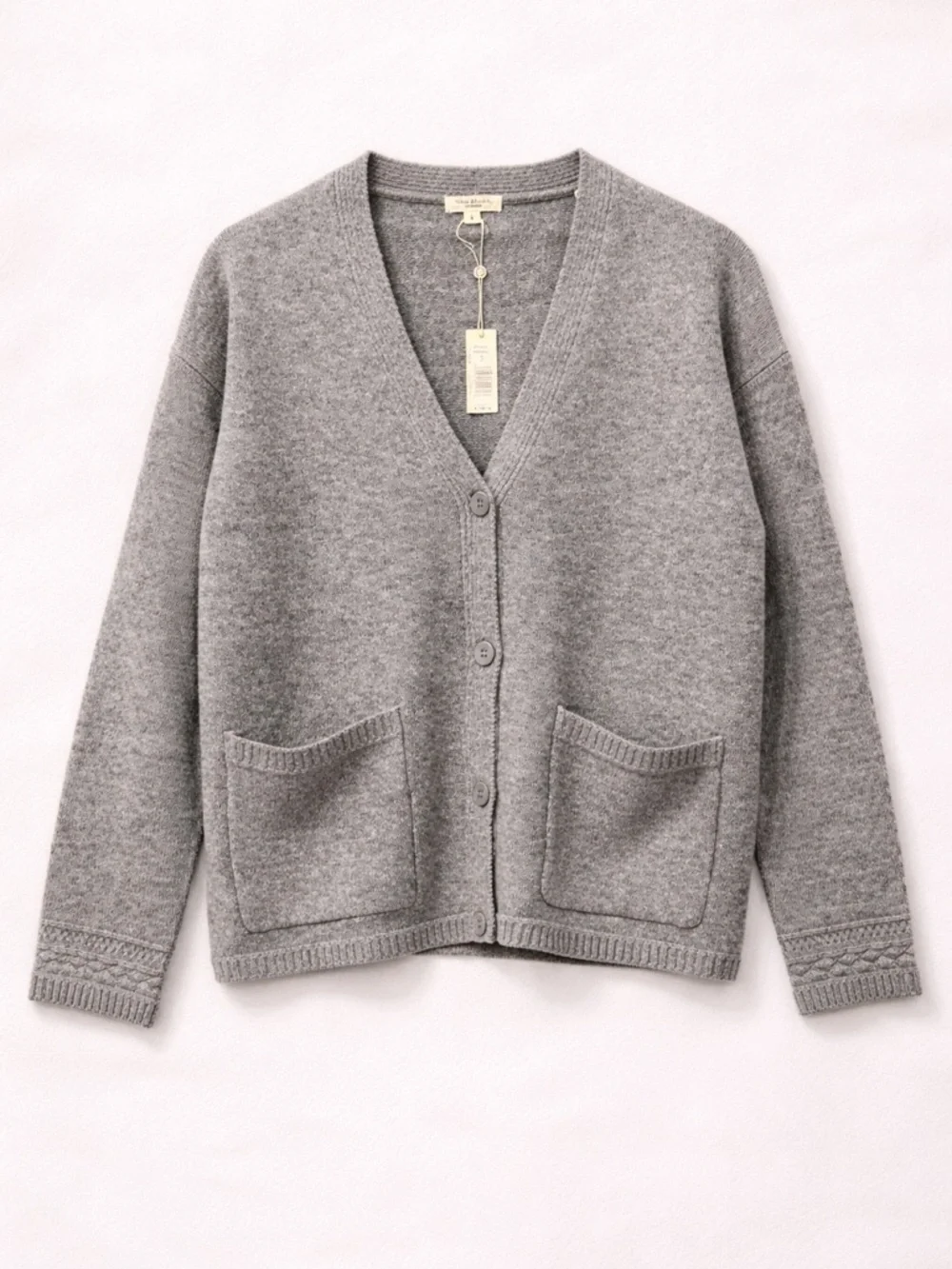 Max Studio Gray Cardigan – Small